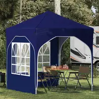 vidaXL Cort de Petrecere Pop-up 192 x 192 x 245 cm albastru
