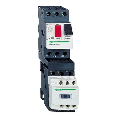 Starter Combinat Dol - Tesys Gv2-Dm - 2,5 - 4 A - Bobina 24 V C.C.