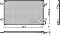 Condensator climatizare potrivit AUDI A6 ALLROAD C6, A6 C6 2.0-5.2 05.04-08.11