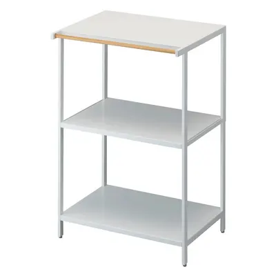 Etajeră alb mat din oțel 60x90x46,5 cm Tower – YAMAZAKI
