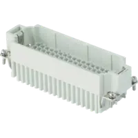Conector Tata - 104x27 - 108p + E 10a 250v / 4kv / 3 - Crimp Connection - Gri