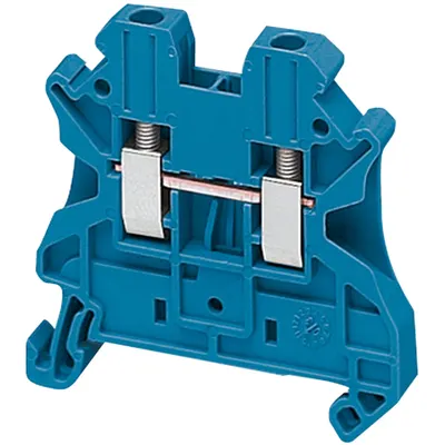 Bloc Terminal De Trecere Mini Linergy2.5Mm² 24A Cu Un Nivel 1X1 Conex. Cu Arc
