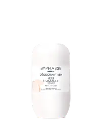 Deodorant roll-on 48h cu ulei de migdale dulci, 50ml, Byphasse