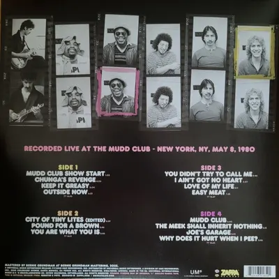 Zappa '80 Mudd Club - Vinyl