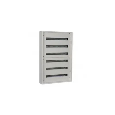 Tablou metalic modular XL³ S 160 montaj aparent 36-module pe rand - RAL 9003 - 6 randuri - 216 module - 1040x810x135 mm
