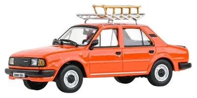 Model de colecție Abrex Contemporary: Automobile - Skoda 120L (1984) - Orange Brilliant