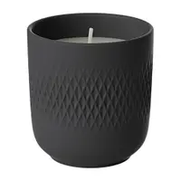 Lumanare MANUFACTURE ROCK, 8,5x9 cm, 395 Gr, negru