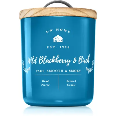 DW Home Farmhouse Wild Blackberry & Birch lumânare parfumată 255 g