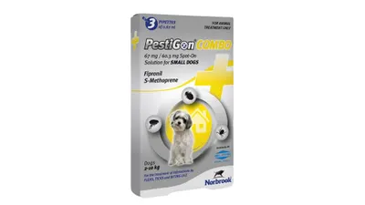 Antiparazitar caini Pestigon Combo S (2-10 kg), 1 piepeta