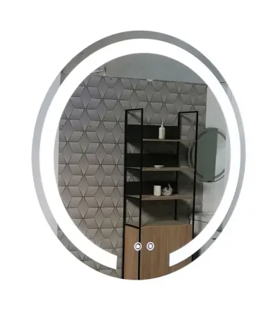 Oglinda cu iluminare LED, functie dezaburire, MD1, diametru 60 cm