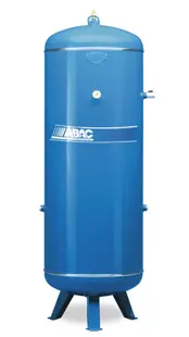 Rezervor vertical vopsit - 500 litri, max. 11 bari - ABAC-TANK VERT.500-11B-CE-5015+KIT