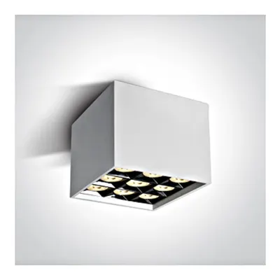 Kiko Square F LED 30W 2400lm 3000K 38° 220-240V IP20 alb