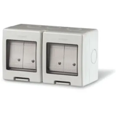 Doza aparenta FOR MODULAR DEV.nIP55 2+2 MOD. 137x82x66mm 4x16AX 2W S.P. SWITCH