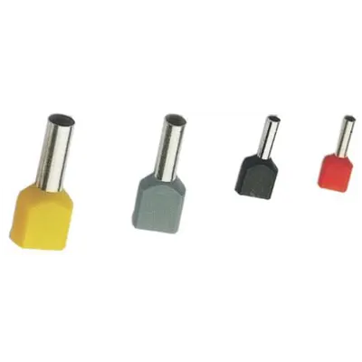 Pini Dubli Terminali Izolati Tе6014/verde (100 Buc. Pe Pachet) 2x6