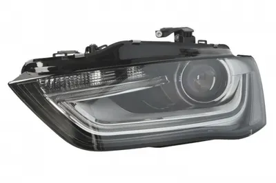 Far Stanga (D3S LED, electric, cu motor, culoare insert: negru) potrivit AUDI A4 ALLROAD B8, A4 B8 -05.16