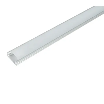 Profil din Aluminiu cu Capac Pvc Elm718/1-2000 2m