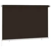 vidaXL Jaluzea tip rulou de exterior, maro, 225 (l) x 140 (î) cm