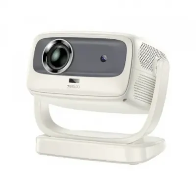 Videoproiector Yesido TV13, 720P, 190ANSI, 1GB RAM, 8 GB Flash, Android (Alb)