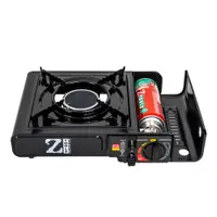 Aragaz camping, Z-TOOLS aprindere automata, dubla alimentare butelie spray sau gaz, flacara antivant / ZTS 5576 Engros