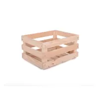 Cutie de depozitare în culoare naturală din lemn 42x29x22 cm Apple Box – Rojaplast