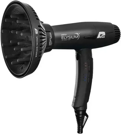 Parlux Set - Uscător de păr Elysium, negru + Difuzor Magic Compact