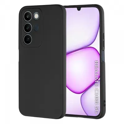 Husa pentru Realme C100 5G, Techsuit, SoftFlex, Neagra
