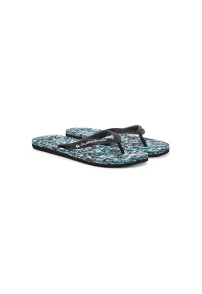 Papuci flip-flop barbati AQYL101309 - Sintetic - Negru/Albastru - Negru/Albastru