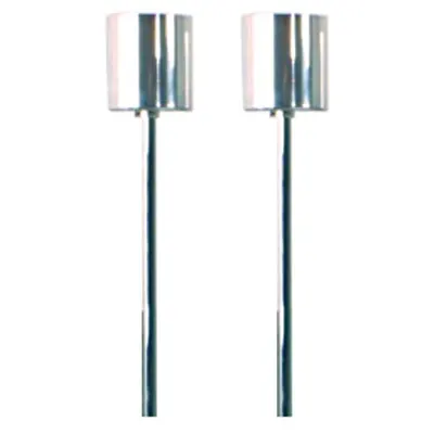 pendul pereche, placat cu crom, 500mm precablat