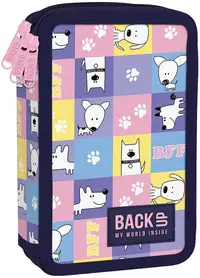 Penar echipat BackUp 8 EW - BFF Dogs, 3 fermoare