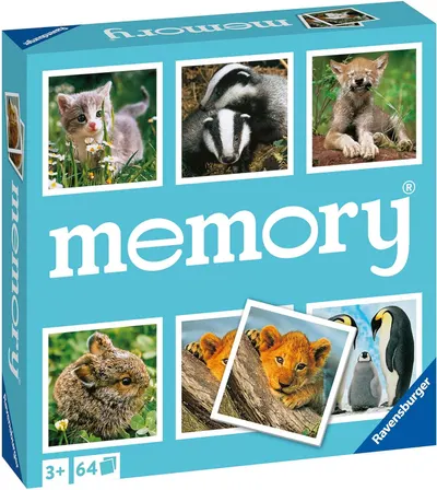 Joc de societate Memory: Animal Babies - Pentru copii
