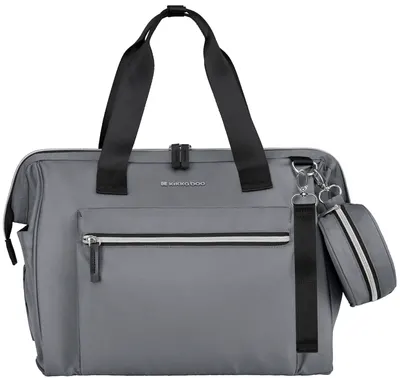 Geantă pentru accesorii pentru bebeluși KikkaBoo - Maxi, Grey