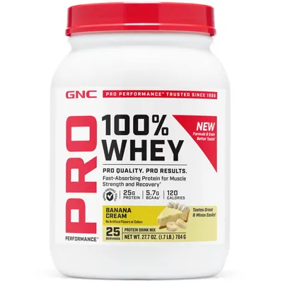 Proteina din Zer cu Aroma de Banane Testata Antidoping Pro Performance 784g