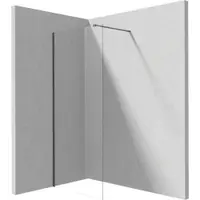Paravan dus walk-in sticla securizata 90x195 cm titan Deante Prizma