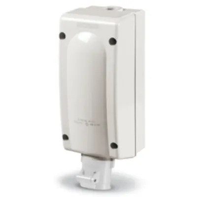 Priza interblocabilan16A 2P 12h 40-50V 106X240MM terminal cu surubcu interblocaj electric