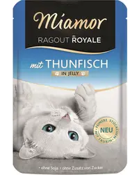 MIAMOR Ragout Royale in Jelly Tuna ton in gelatina pentru pisica 100 g