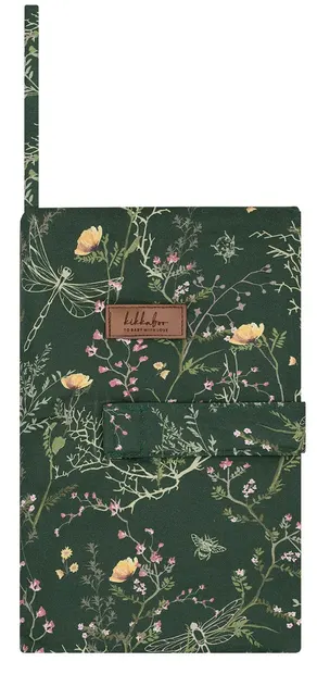 Geantă pentru scutece KikkaBoo Secret Garden - Green