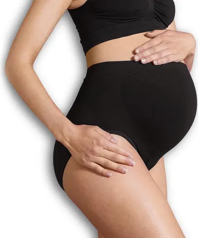 Chilot gravide cu centura pentru sustinere Carriwell, marimea XL, negru