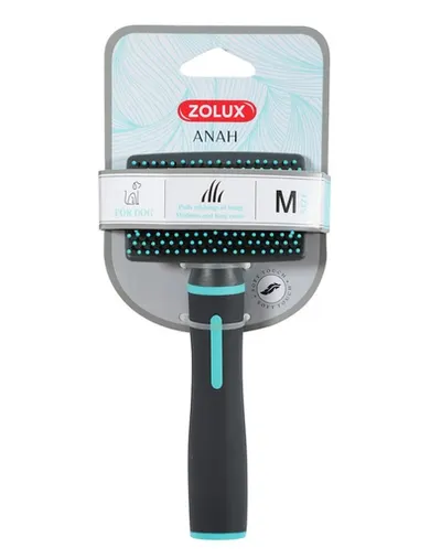 ZOLUX ANAH Perie moale medie, pentru caini