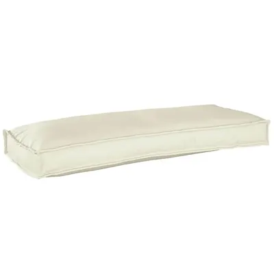 vidaXL Pernă Material Oxford Crem 100 x 40 x 8 cm