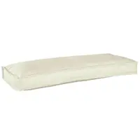 vidaXL Pernă Material Oxford Crem 100 x 40 x 8 cm
