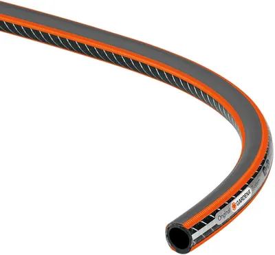 Furtun de grădină Gardena - Comfort High Flex, 1/2", 50 m, 13 mm, negru-portocaliu