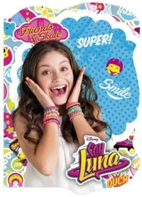 Carnetel cu spirala, format A6 Derform - Soy Luna, file colorate