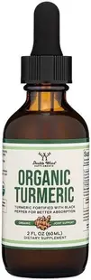 Organic Turmeric, 60 ml, Double Wood