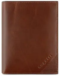 Portofel din piele pentru bărbați Bugatti Nobile - Vertical, cognac