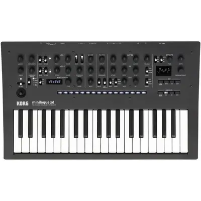 Sintetizator analogic Korg - Minilogue XD, 4-voci, 37 taste, negru