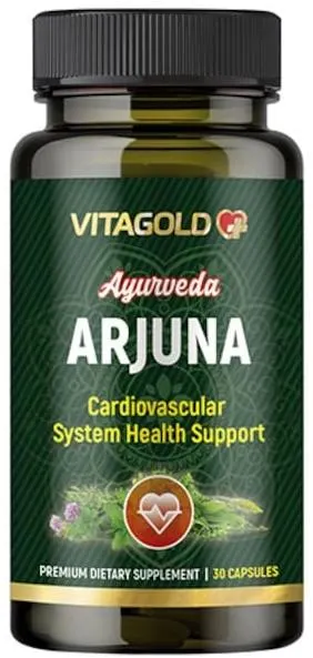 Ayurveda Arjuna, 30 bucăți, Vitagold