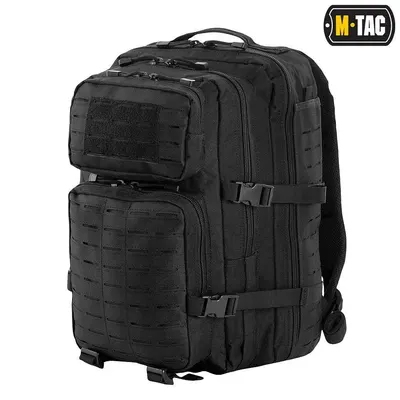 Rucsac Tactic M-Tac Large Assault Laser Cut 36L - NEGRU