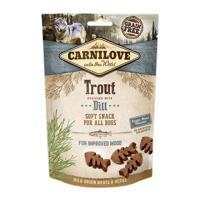 CARNILOVE Pastrav Semi-Umed imbogatit cu Marar 200g