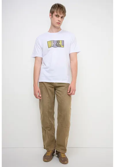 Tricou din bumbac Thomas - Alb optic