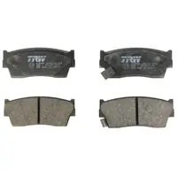 Set Placute Frana Fata Trw GDB885